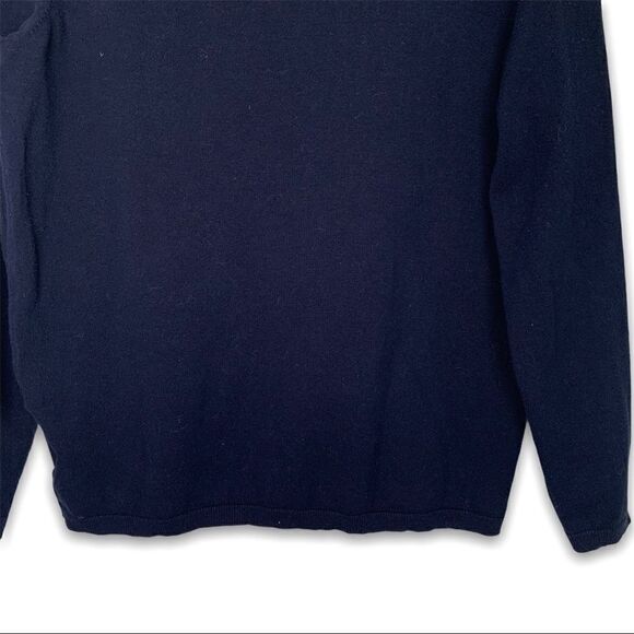 Tommy Hilfiger Pima Cotton Blend Logo Sweater - Picture 7 of 8